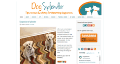Desktop Screenshot of dogsplendor.com